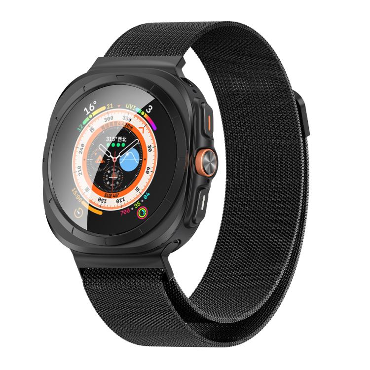 For Samsung Galaxy Watch Ultra 47mm / Ultra 2025 Kalebol Milanese Stainless Steel Watch Band(Black) - free shipping - PMc TechLife - Order now!