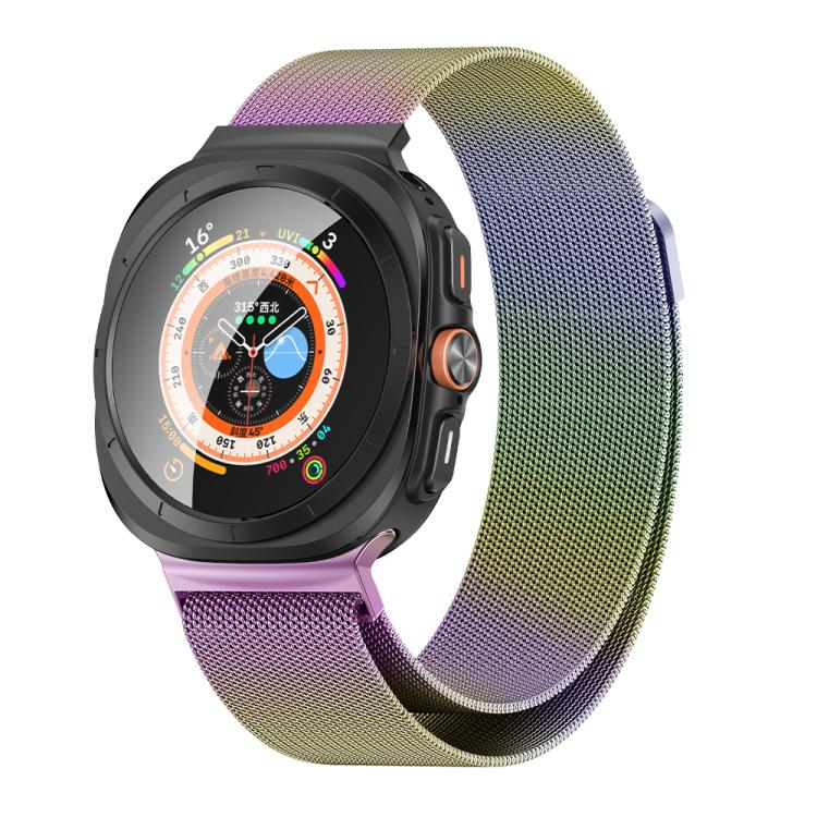 For Samsung Galaxy Watch Ultra 47mm Kalebol Milanese Stainless Steel Watch Band(Colorful) - free shipping - PMc TechLife - Order now!