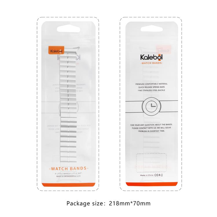 For Samsung Galaxy Watch Ultra 47mm / Ultra 2025 Kalebol One-bead Stainless Steel Watch Band(Rose Gold Silver) - free shipping - PMc TechLife - Order now!