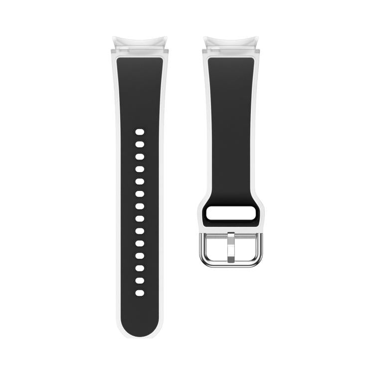 For Samsung Galaxy Watch 7  / 6 / 5 / 4 Kalebol Glacier Transparent Silicone Watch Band(Black) - free shipping - PMc TechLife - Order now!