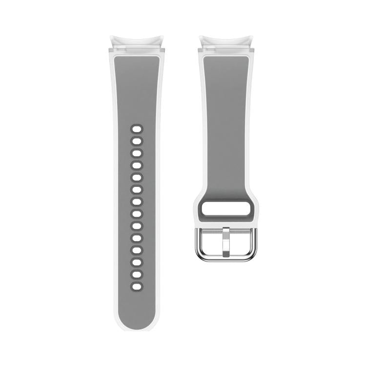 For Samsung Galaxy Watch 7  / 6 / 5 / 4 Kalebol Glacier Transparent Silicone Watch Band(Light Grey) - free shipping - PMc TechLife - Order now!