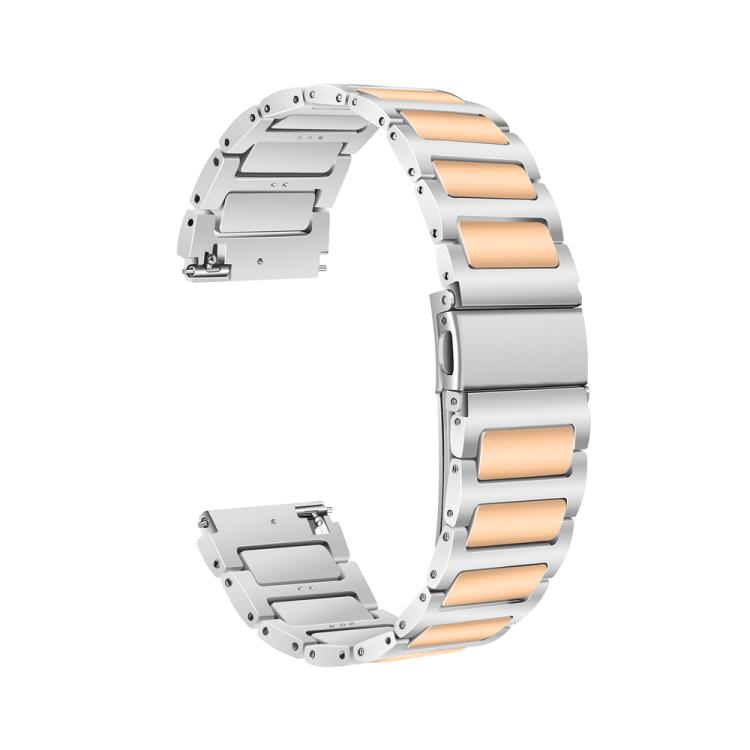 Kalebol 22mm Tooling Metal Zinc Alloy Watch Band(Silver Rose Gold) - free shipping - PMc TechLife - Order now!