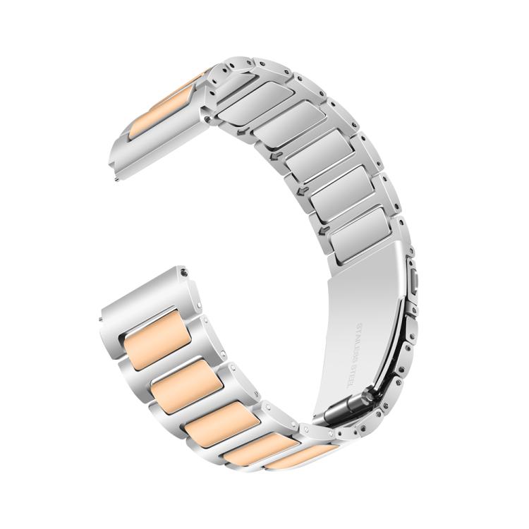 Kalebol 22mm Tooling Metal Zinc Alloy Watch Band(Silver Rose Gold) - free shipping - PMc TechLife - Order now!