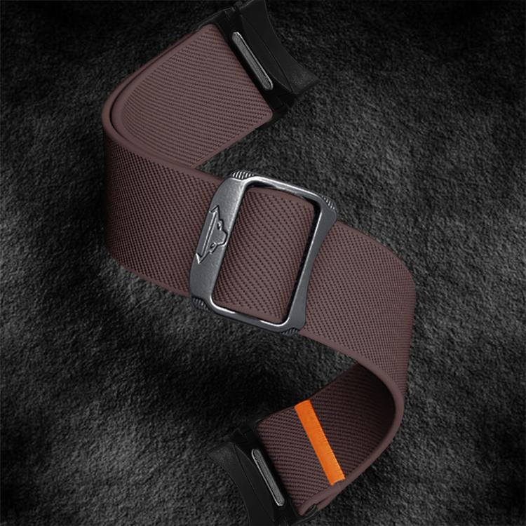 For Samsung Galaxy Watch 5 Pro / 6 / 7 Kalebol Button Elastic Nylon Watch Band(Smoky Purple) - free shipping - PMc TechLife - Order now!