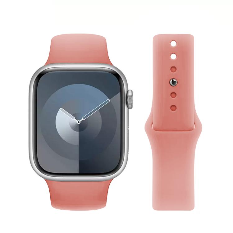 For Apple Watch 42mm / 41mm / 40mm / 38mm Kalebol Reverse Buckle Silicone Watch Band(Watermelon Red) - Watch Bands by Kalebol | Online Shopping South Africa | PMC TechLife | Buy Now Pay Later Mobicred
