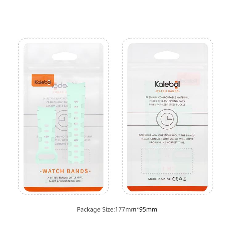 For Samsung Galaxy Watch 5 Pro / 6 / 7 Kalebol Armor Silicone Watch Band(Wine Red) - free shipping - PMc TechLife - Order now!