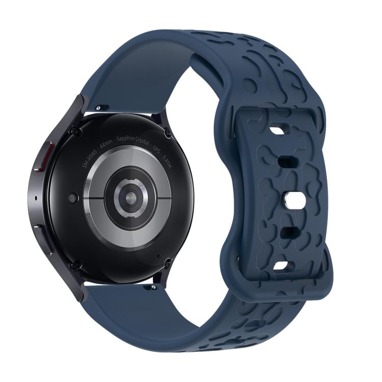 18mm Kalebol Leopard Print Butterfly Buckle Silicone Watch Band(Midnight  Blue) - free shipping - PMc TechLife - Order now!