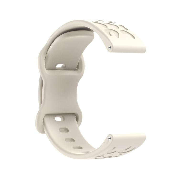 18mm Kalebol Leopard Print Butterfly Buckle Silicone Watch Band(Starlight) - free shipping - PMc TechLife - Order now!