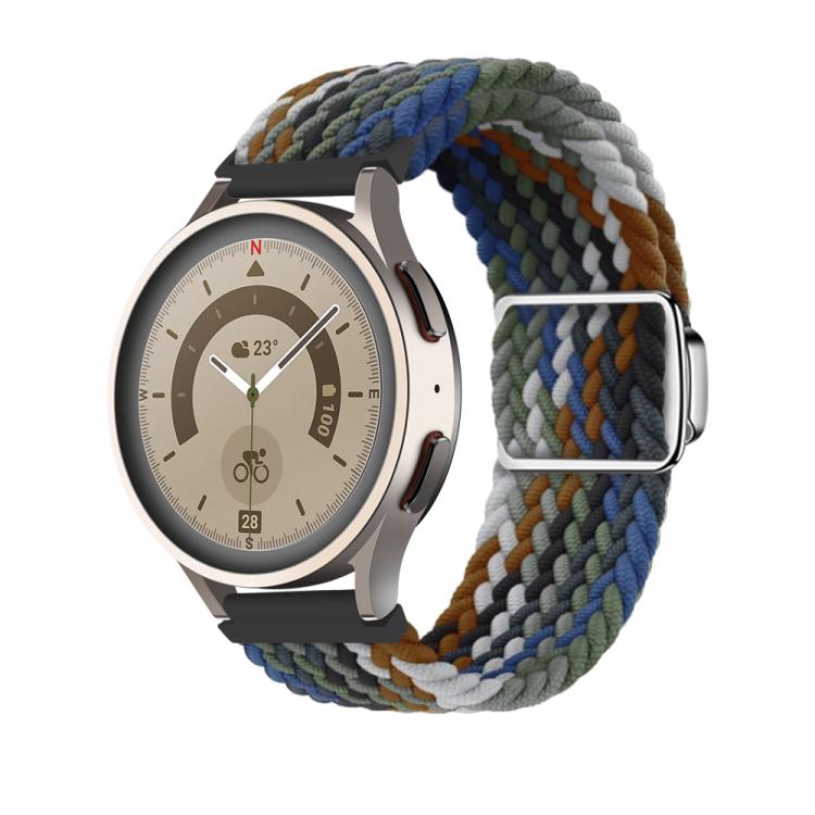 20mm Kalebol Nylon Braided Loop Magnetic Buckle Watch Band(Denim) - free shipping - PMc TechLife - Order now!