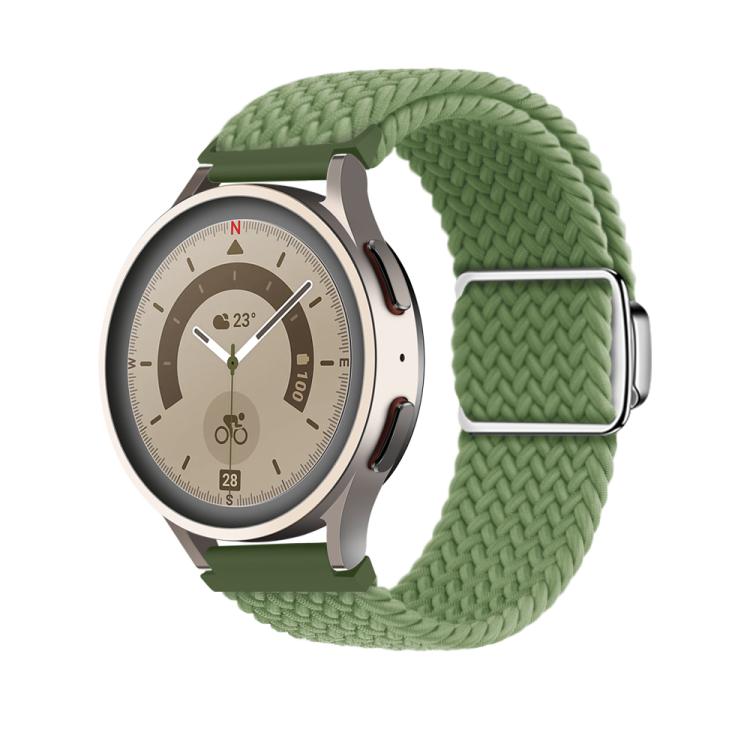 20mm Kalebol Nylon Braided Loop Magnetic Buckle Watch Band(Cactus) - free shipping - PMc TechLife - Order now!