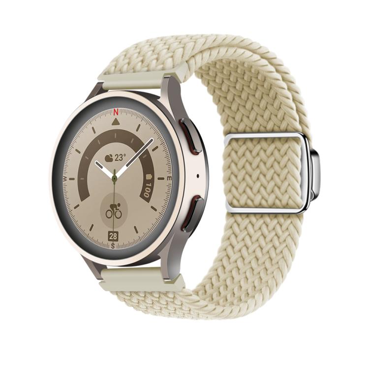 20mm Kalebol Nylon Braided Loop Magnetic Buckle Watch Band(Starlight) - free shipping - PMc TechLife - Order now!