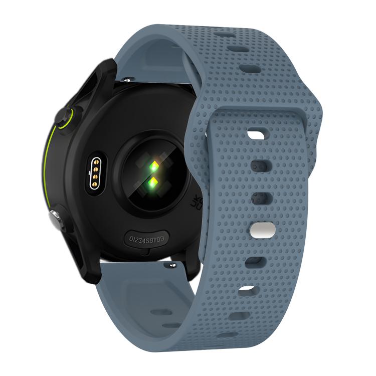 20mm Kalebol Dot Studded Buckle Silicone Watch Band(Navy Blue) - 20mm Bands by Kalebol | Online Shopping South Africa | PMc TechLife | Buy Now Pay Later Mobicred