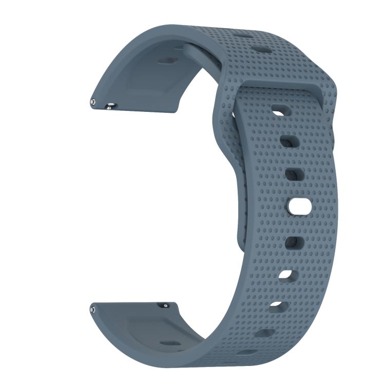 20mm Kalebol Dot Studded Buckle Silicone Watch Band(Navy Blue) - 20mm Bands by Kalebol | Online Shopping South Africa | PMc TechLife | Buy Now Pay Later Mobicred