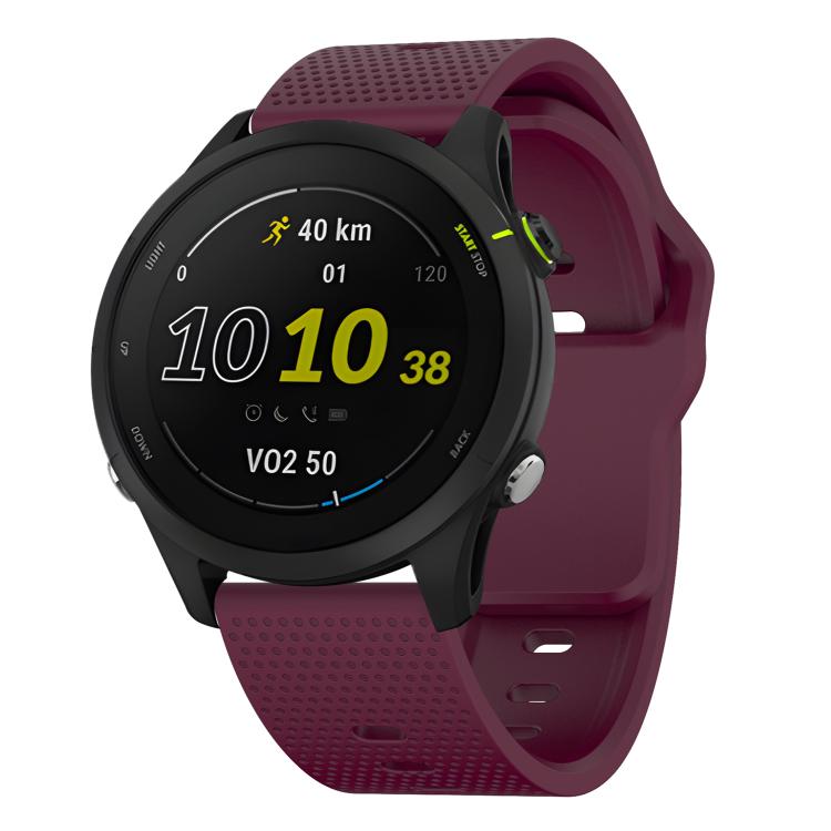 22mm Kalebol Dot Studded Buckle Silicone Watch Band(Wine Red) - free shipping - PMc TechLife - Order now!