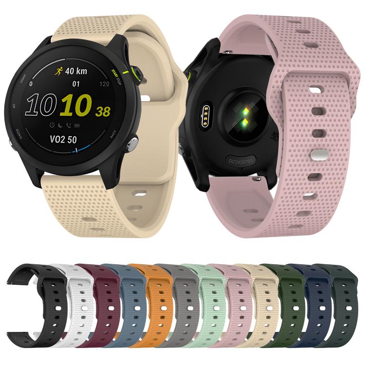 20mm Kalebol Dot Studded Buckle Silicone Watch Band(Dark Blue) - free shipping - PMc TechLife - Order now!