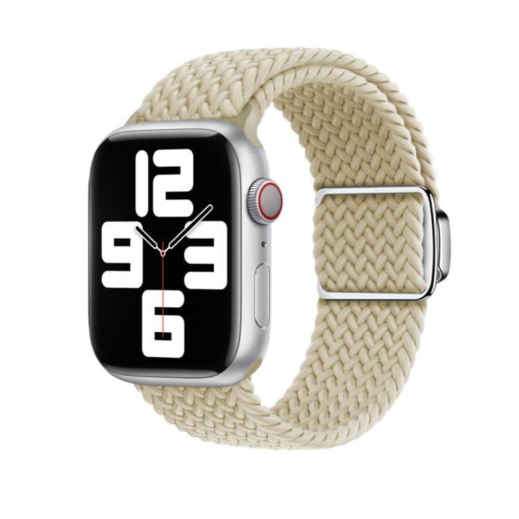 For Apple Watch 46mm / 49mm / 45mm / 44mm Kalebol Nylon Loop Magnetic Buckle Watch Band(Starlight) - free shipping - PMc TechLife - Order now!