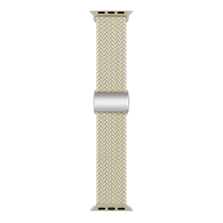 For Apple Watch 46mm / 49mm / 45mm / 44mm Kalebol Nylon Loop Magnetic Buckle Watch Band(Starlight) - free shipping - PMc TechLife - Order now!