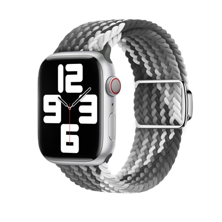For Apple Watch 42mm / 41mm / 40mm / 38mm Kalebol Nylon Loop Magnetic Buckle Watch Band(Dark Chocolate) - free shipping - PMc TechLife - Order now!