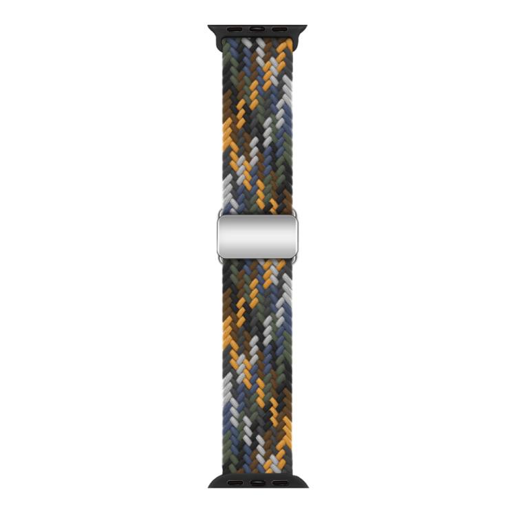 For Apple Watch 42mm / 41mm / 40mm / 38mm Kalebol Nylon Loop Magnetic Buckle Watch Band(Camo Colorful) - free shipping - PMc TechLife - Order now!