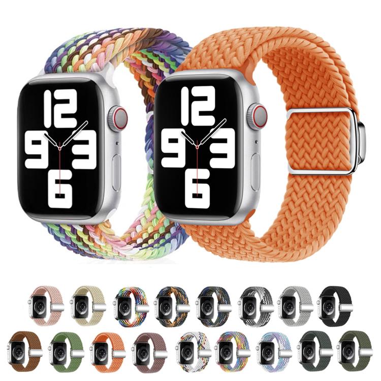 For Apple Watch 42mm / 41mm / 40mm / 38mm Kalebol Nylon Loop Magnetic Buckle Watch Band(Black) - free shipping - PMc TechLife - Order now!