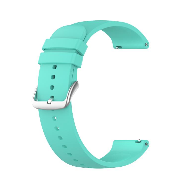 20mm Kalebol Round Tail Silicone Watch Band(Lake Blue) - free shipping - PMc TechLife - Order now!