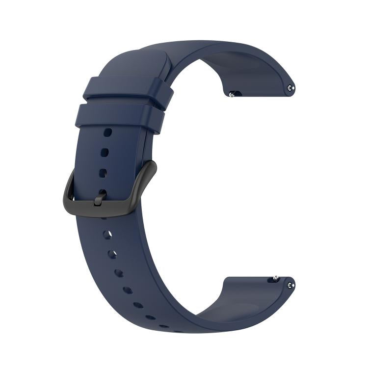 20mm Kalebol Round Tail Silicone Watch Band(Midnight Blue) - 20mm Bands by Kalebol | Online Shopping South Africa | PMc TechLife | Buy Now Pay Later Mobicred