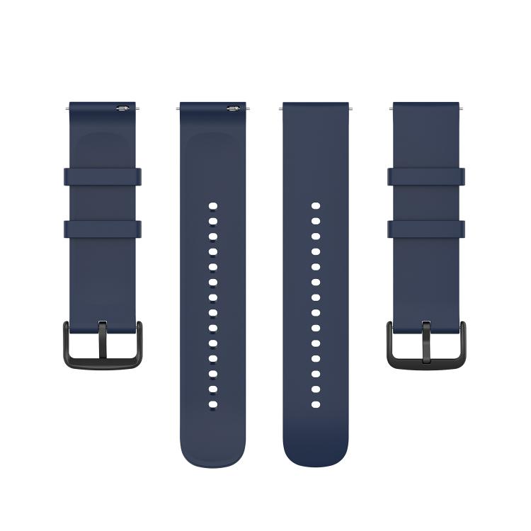 20mm Kalebol Round Tail Silicone Watch Band(Midnight Blue) - 20mm Bands by Kalebol | Online Shopping South Africa | PMc TechLife | Buy Now Pay Later Mobicred