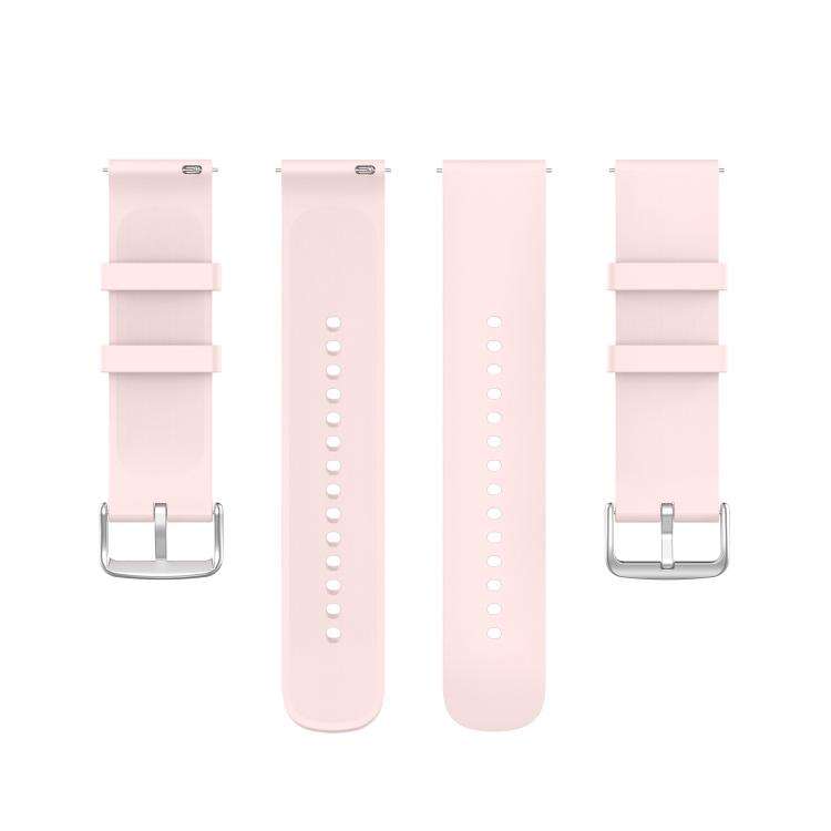 22mm Kalebol Round Tail Silicone Watch Band(Light Pink) - free shipping - PMc TechLife - Order now!