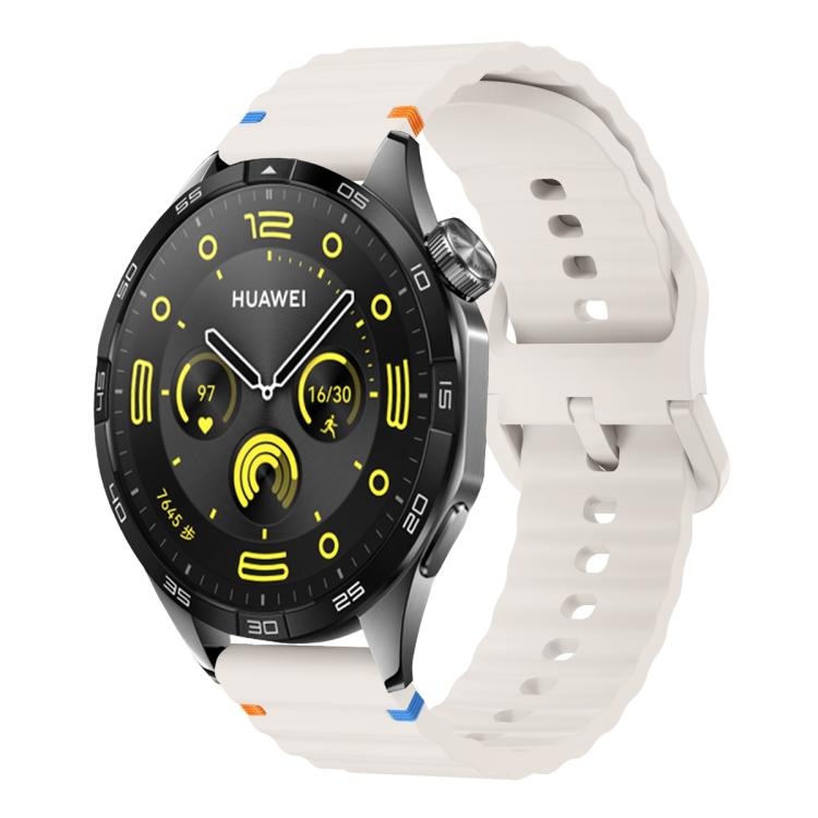 22mm Kalebol Wave Stitch Silicone Watch Band(Starlight) - free shipping - PMc TechLife - Order now!
