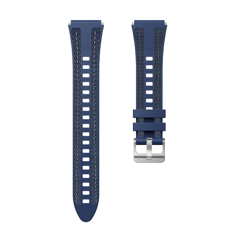18mm Kalebol Composite Silicone Watch Band(Dark Blue) - 18mm Bands by Kalebol | Online Shopping South Africa | PMc TechLife | Buy Now Pay Later Mobicred