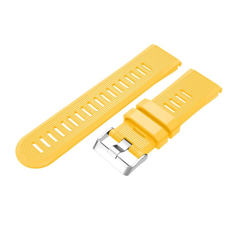 For Garmin QuickFit Kalebol 26mm Rhombus Texture Silicone Watch Band(Yellow) - free shipping - PMc TechLife - Order now!