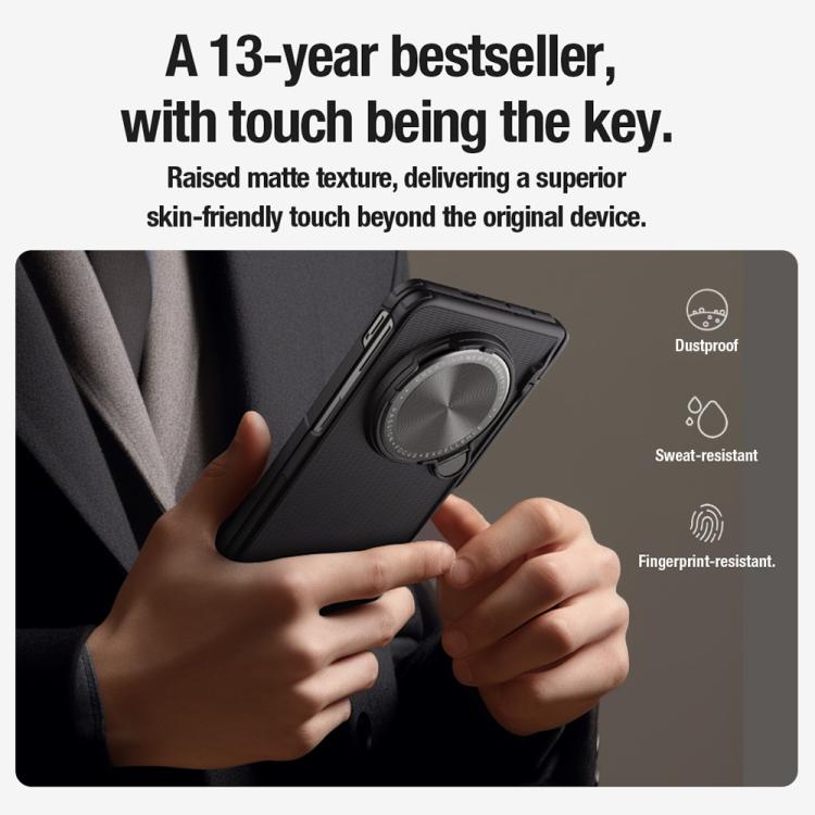 For OPPO Find N5 NILLKIN Frosted Prop PC + TPU MagSafe Magnetic Phone Case(Black) - free shipping - PMc TechLife - Order now!