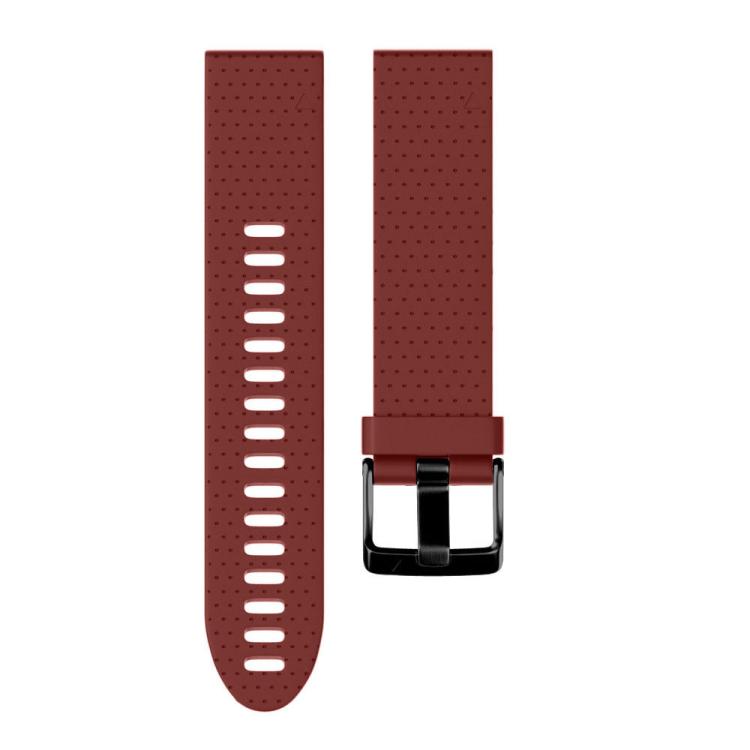 For Garmin QuickFit 20mm Kalebol Dot Texture Silicone Watch Band(Red) - free shipping - PMc TechLife - Order now!