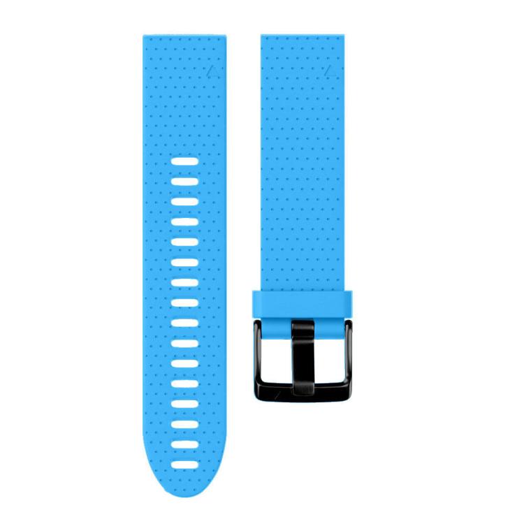 For Garmin QuickFit 20mm Kalebol Dot Texture Silicone Watch Band(Sky Blue) - free shipping - PMc TechLife - Order now!