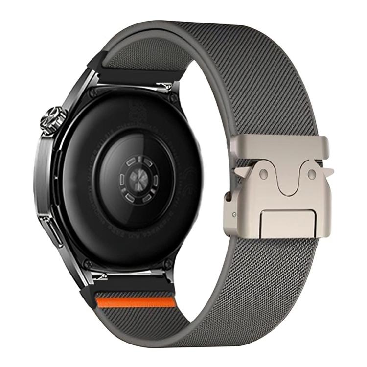 22mm Parachute Buckle Elastic Nylon Watch Band(Dark Grey) - free shipping - PMc TechLife - Order now!