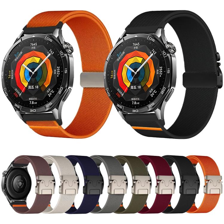 22mm Parachute Buckle Elastic Nylon Watch Band(Starlight) - free shipping - PMc TechLife - Order now!