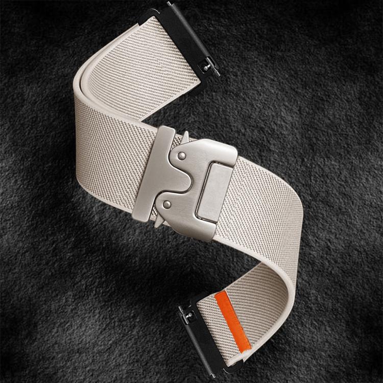 20mm Parachute Buckle Elastic Nylon Watch Band(Dark Grey) - free shipping - PMc TechLife - Order now!