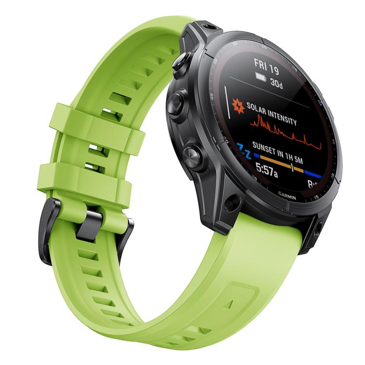 For Garmin QuickFit 22mm Kalebol Ladder Silicone Watch Band(Blue Green) - free shipping - PMc TechLife - Order now!