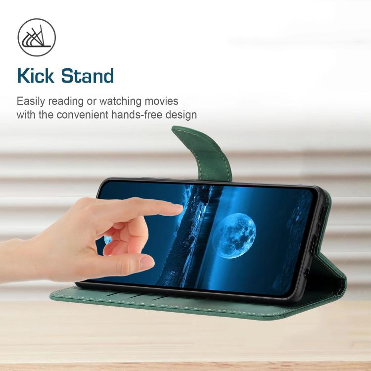 For Tecno Pova 7 Ultra 5G Stitching Embossed Leather Phone Case(Green) - free shipping - PMC TechLife - Order now!