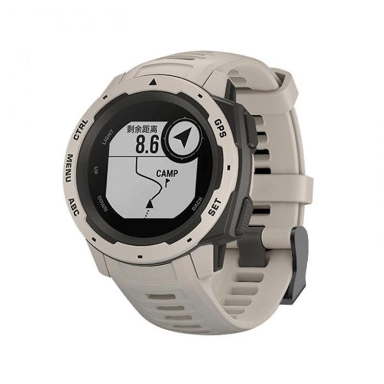 For Garmin Instinct 22mm Kalebol Steel Buckle Silicone Watch Band(Tundra White) - free shipping - PMc TechLife - Order now!