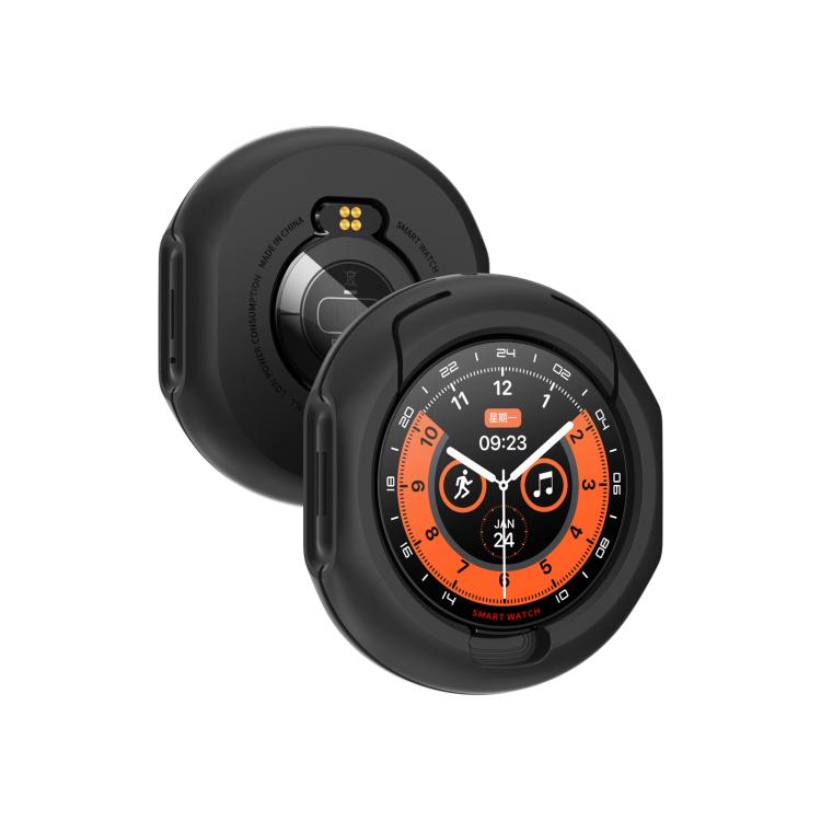 D9 1.46 inch 2 in 1 Bluetooth Earphone Smart Watch, Support Bluetooth Call / NFC / Heart Rate(Black) - free shipping - PMC TechLife - Order now!