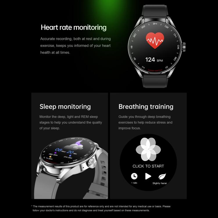 D9 1.46 inch 2 in 1 Bluetooth Earphone Smart Watch, Support Bluetooth Call / NFC / Heart Rate(Black) - free shipping - PMC TechLife - Order now!