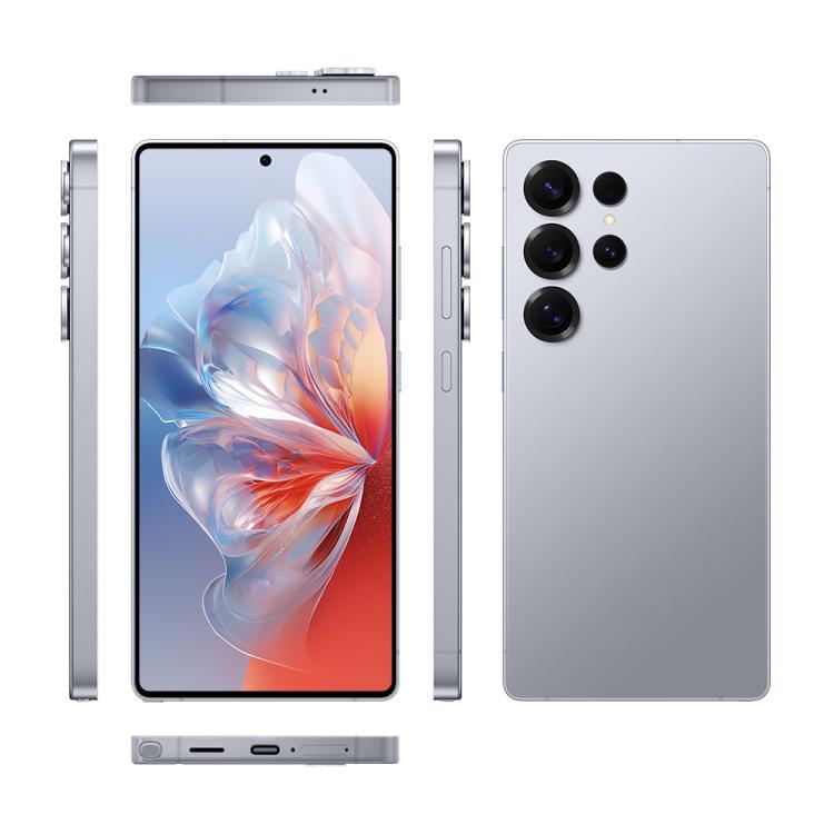 F102 / S25 Ultra, 4GB+64GB, 6.75 inch Android 11 MTK6762 Octa Core, Network: 4G, Dual SIM, Support Wireless Charging, Plug:UK Plug(Titanium Blue) - free shipping - PMc TechLife - Order now!