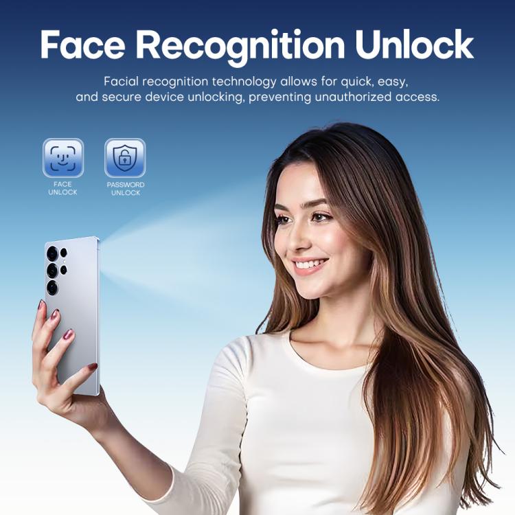 F102 / S25 Ultra, 4GB+64GB, 6.75 inch Android 11 MTK6762 Octa Core, Network: 4G, Dual SIM, Support Wireless Charging, Plug:US Plug(Titanium Sliver) - free shipping - PMc TechLife - Order now!