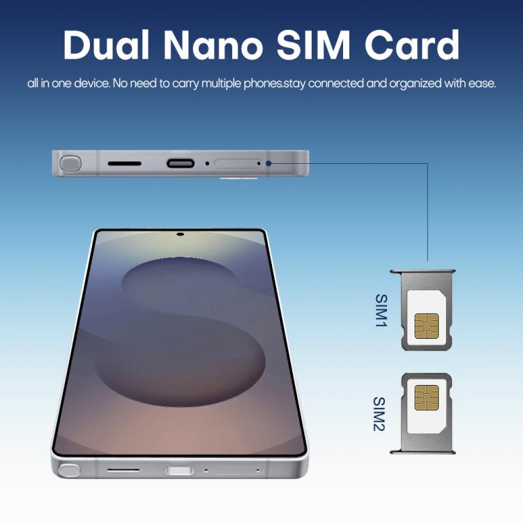 F102 / S25 Ultra, 4GB+64GB, 6.75 inch Android 11 MTK6762 Octa Core, Network: 4G, Dual SIM, Support Wireless Charging, Plug:US Plug(Titanium Sliver) - free shipping - PMc TechLife - Order now!