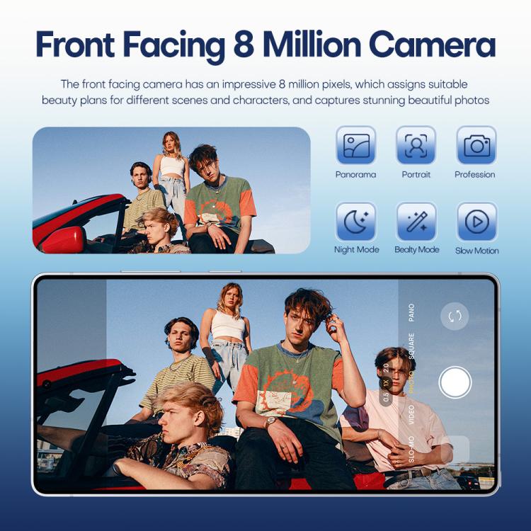 F102 / S25 Ultra, 4GB+64GB, 6.75 inch Android 11 MTK6762 Octa Core, Network: 4G, Dual SIM, Support Wireless Charging, Plug:EU Plug(Titanium Black) - free shipping - PMc TechLife - Order now!