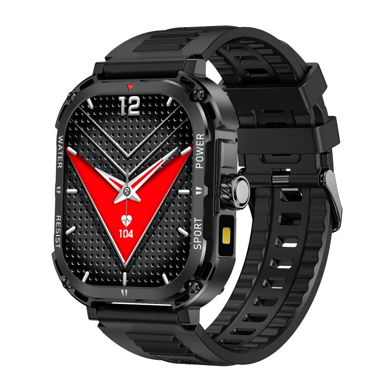 LF37 2.1 inch BT Call Smart Watch, Support Blood Oxygen / Heart Rate / Female Menstrual(Black Silicone) - free shipping - PMC TechLife - Order now!