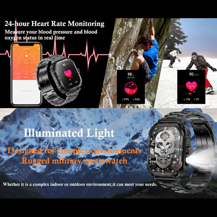 LF37 2.1 inch BT Call Smart Watch, Support Blood Oxygen / Heart Rate / Female Menstrual(Black Silicone) - free shipping - PMC TechLife - Order now!