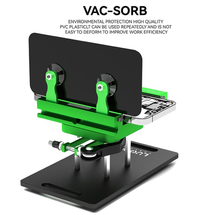 LUOWEI LW-022Pro 2  in 1 Universal 360 Rotating Phone Back Cover Separation Fixture - free shipping - PMC TechLife - Order now!