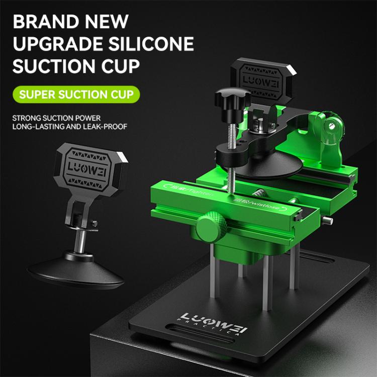 LUOWEI LW-022Pro 2  in 1 Universal 360 Rotating Phone Back Cover Separation Fixture - free shipping - PMC TechLife - Order now!